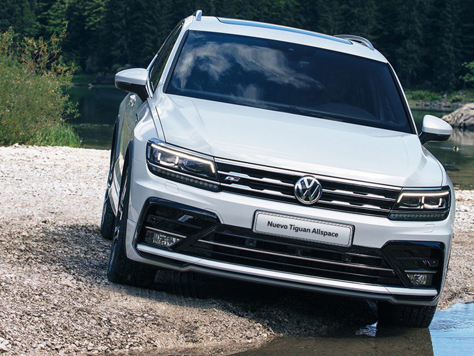 El Tiguan destaca por todas partes